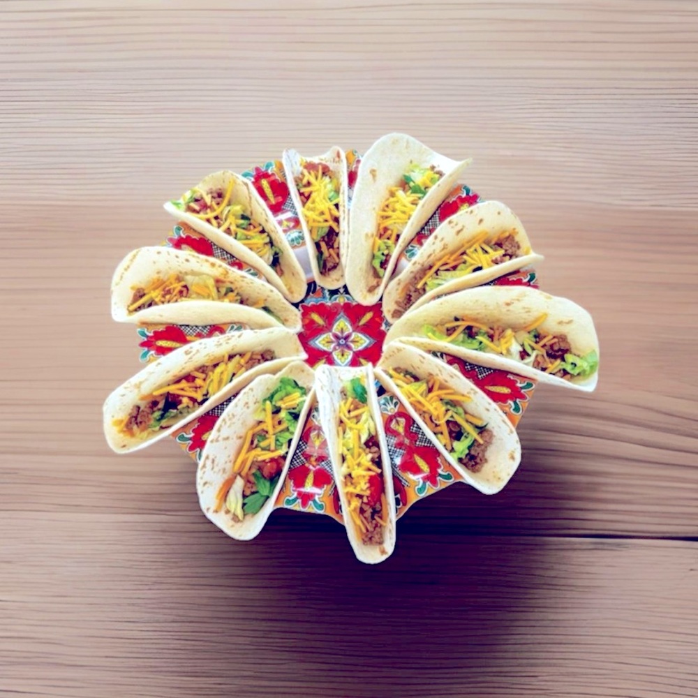 Prepara's Taco Carousel Makes Taco Assembly Easy and Presentation Spectacular